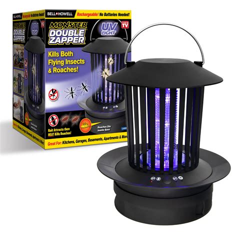 The high-voltage metal grids eliminate houseflies, boxelder bugs, moths, gnats, and even wasps. . Walmart bug zapper